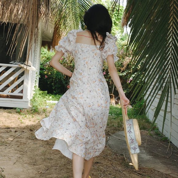 SINCETHEN MUSE LONG DRESS SIZE M - Picture 4 of 5